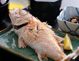 のどぐろ焼定食の写真