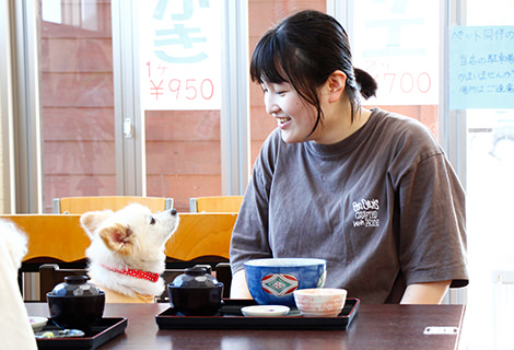 ペット同伴スペースのイメージ